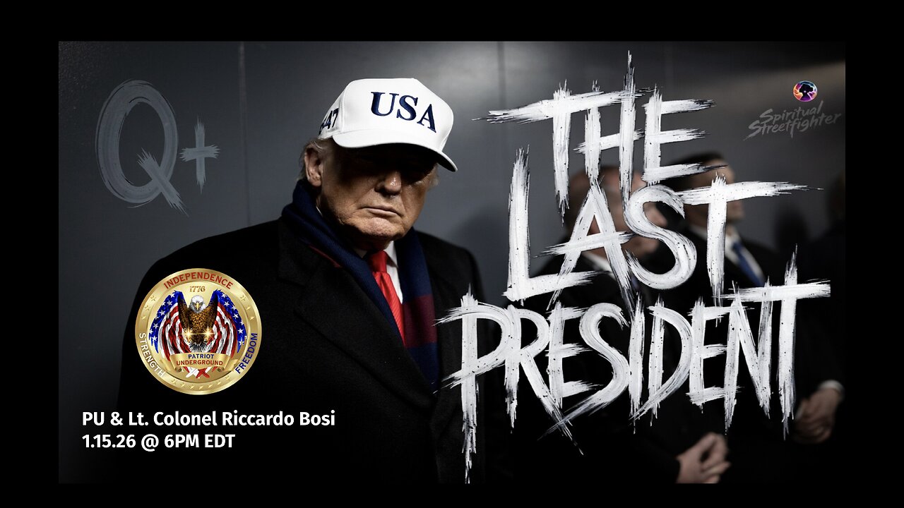 PU & Lt. Colonel Riccardo Bosi (1.15.26 @ 6PM EDT)