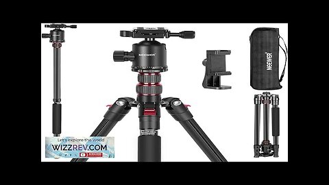 NEEWER 77 inch Camera Tripod Monopod for DSLR Phone with 360° Panoramic Review