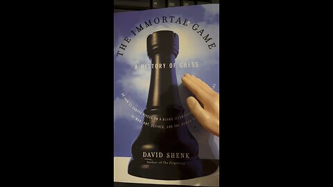 Tuesday read time with SPH featuring The Immortal Game. #chess #funnyvideos #tinyhands #funny
