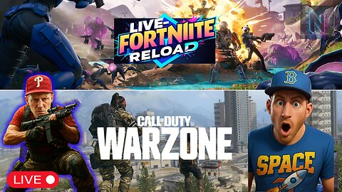 Fortnite Reload Sniping then Some Warzone Action