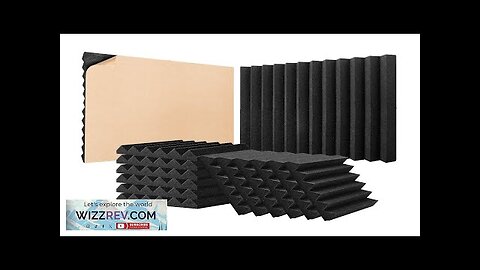 VEVOR Acoustic Foam Panels 24 Pack 12 x 12 x 2 in Review