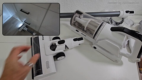 Klarpul KL-001 Cordless Vacuum Review 50KPA 600W 65Min Runtime Self-Standing LED Touchscreen