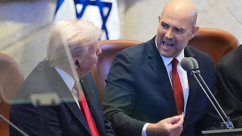 Presidente de la Knéset: "El mundo necesita más Trumps"