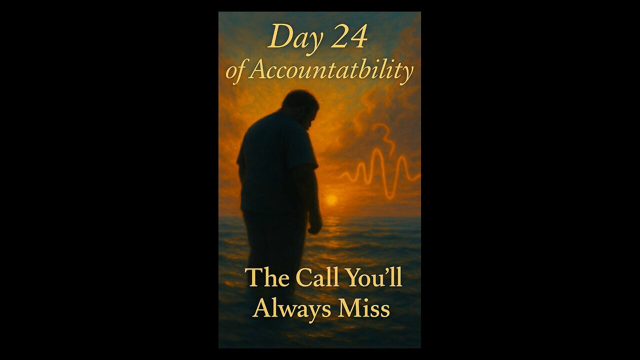 Day 24 of Accountability | The Call You’ll Always Miss #accountability