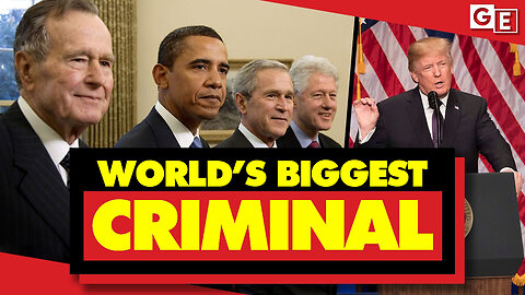 This Is The World's Biggest Criminal