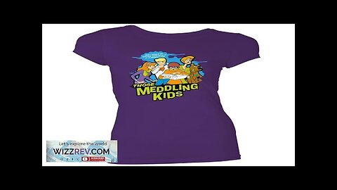 Scooby-Doo: Women's Fit T-Shirt: Those Meddling Kids (Purple) Review