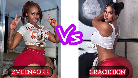 Latina Beauty vs African beauty |Zmeenaorr vs Gracie Bon
