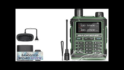 Baofeng UV-17pro M L High Power Walkie Talkie 136-520MHz Three Band Portable Review