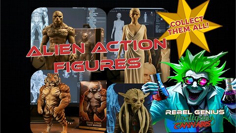 💥 Alien Action Figures - Collect Them All!