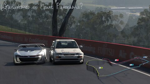 ¡Carrera solo con coches con turbo-compresor en Mount Panorama!🏁​🏎💨