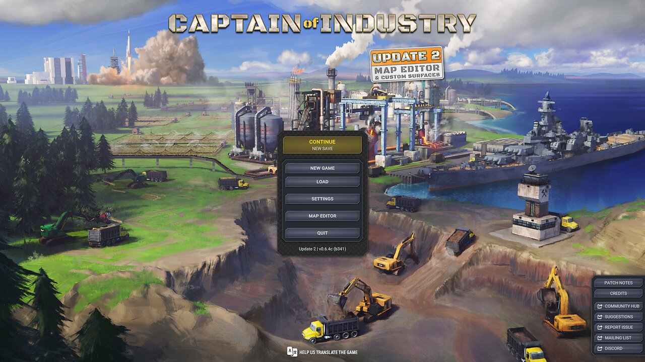 Captain Of Industry - Stream 9 - Drangontail Isle Map- Update 3