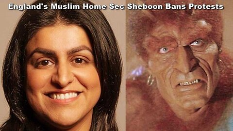 Englands Muslim Home Secretary Sheboon Mahbadmood Banning Muslim Migrant Shelter Protests