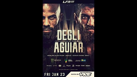 LFA 225: Degli vs Aguiar PRELIMS - Jan 23 2026 - Arena Ginásio Nilson Nelson, Brasília, DF, Brazil