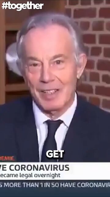 🇬🇧🤬😷 THROWBACK: Tony Blair pushes for restrictions for unvaccinated citizens