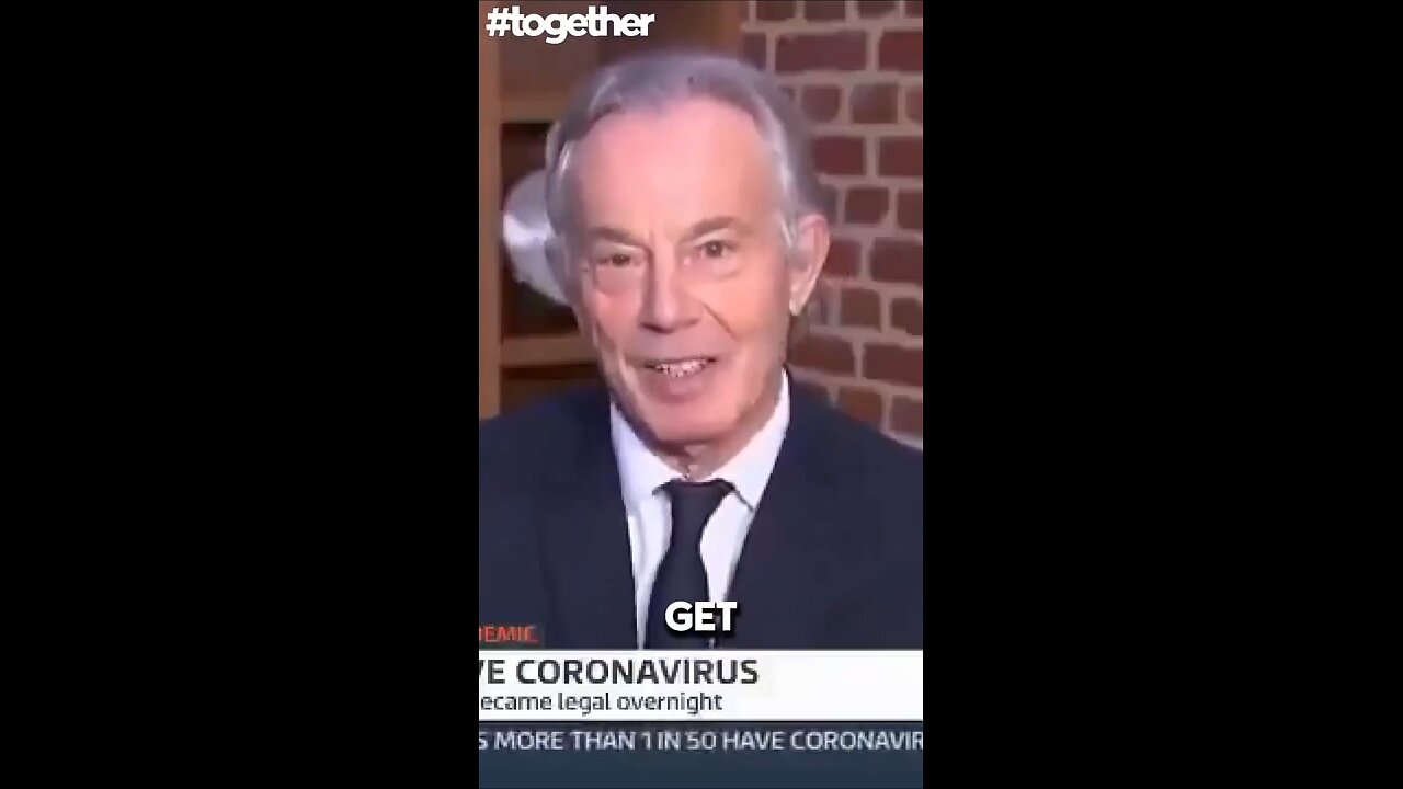 🇬🇧🤬😷 THROWBACK: Tony Blair pushes for restrictions for unvaccinated citizens