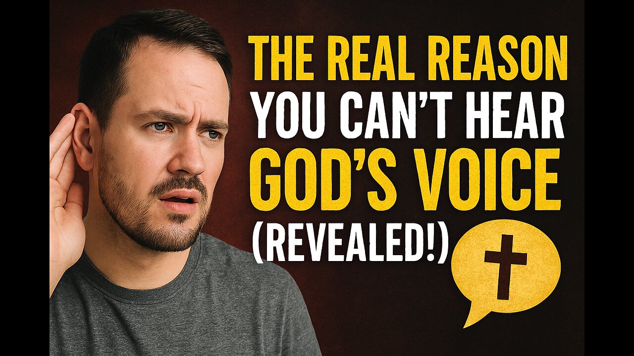 The real reason you Cant hear From God? (Revealed)