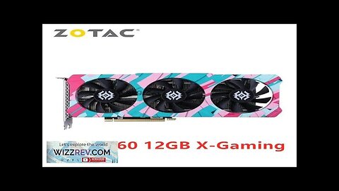 ZOTAC RTX 3060 12GB Video Cards GPU Graphic Card NVIDIA Computer Game Review