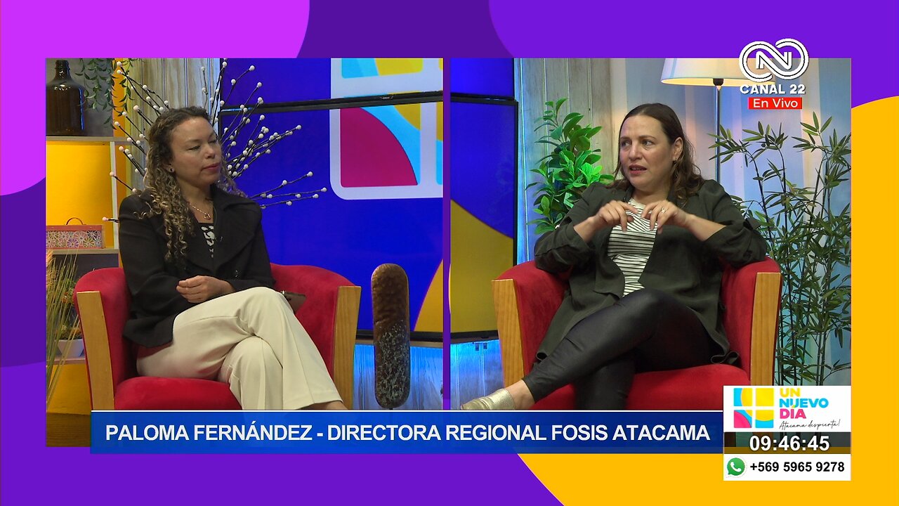 Paloma Fernandez Directora Fosis Atacama