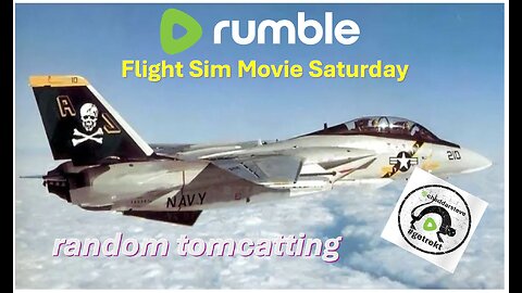 WW2 Flight Sim - MOVIE SATURDAY - F14 Tomcat