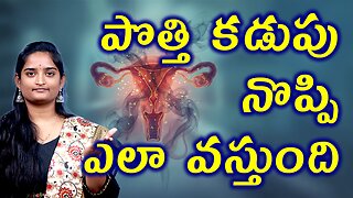 పొత్తి కడుపు నొప్పి ఎలా వస్తుంది How Does Lower Pelvic Infection Occur? | (PID) Homeopathy Medicine