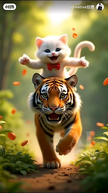 Tigger and cat video story