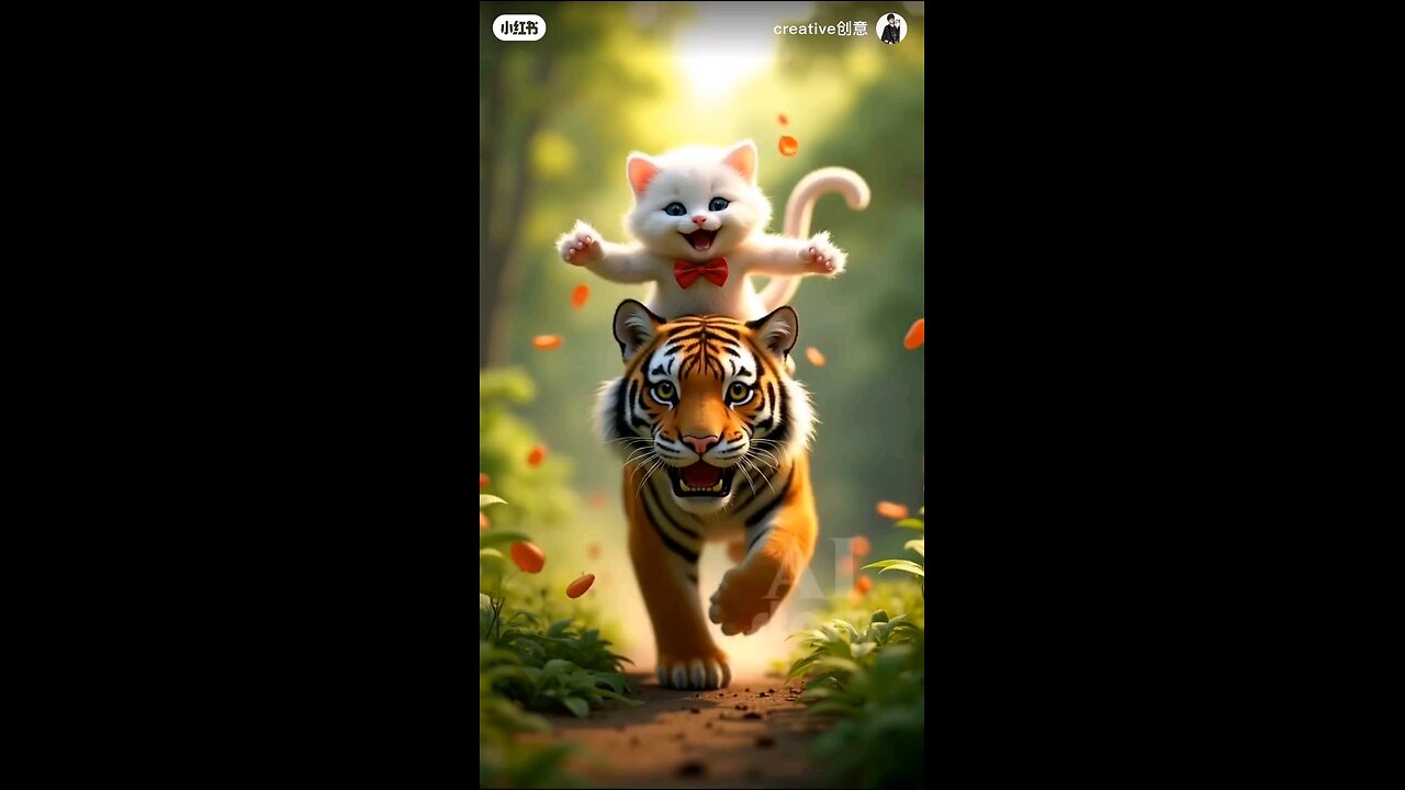 Tigger and cat video story