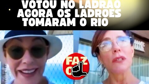 atriz que ajudou o ladrão chora ao vivo por não poder sair de casa