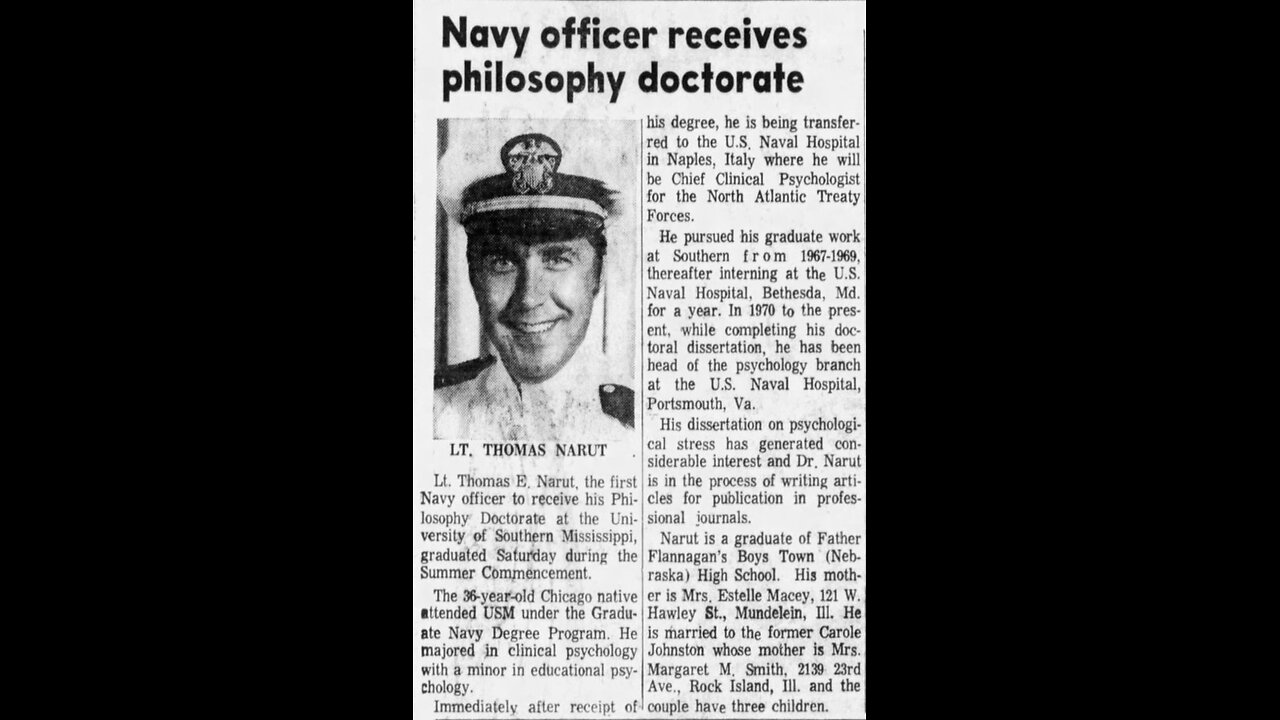 Alleged Political Assassin Lance Boelter, Lieutenant Commander Thomas Narut, and the Days of Lead.