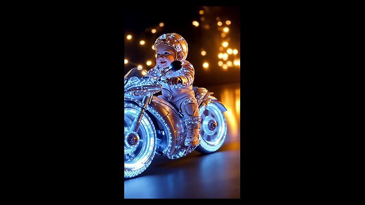 Motorcycle Baby Fashion Show#babyshow #cutebaby #aifashionshow #moto #babyfasion