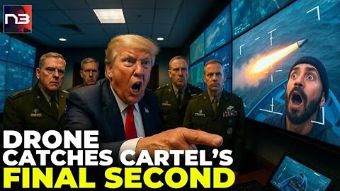 MUST SEE: Drone Footage Shows Cartel Boat's Final Second – One Man's Face Tells EVERYTHING