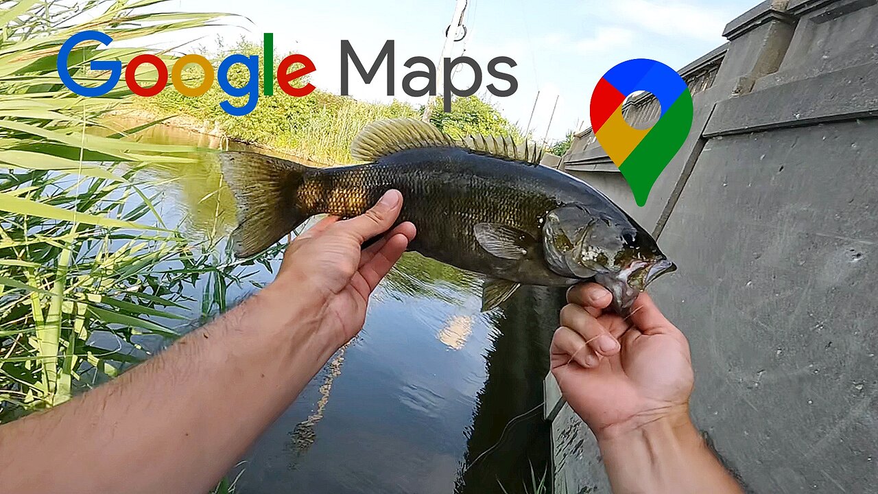 Google Maps Challenge! - Fishing my way to Lake Erie