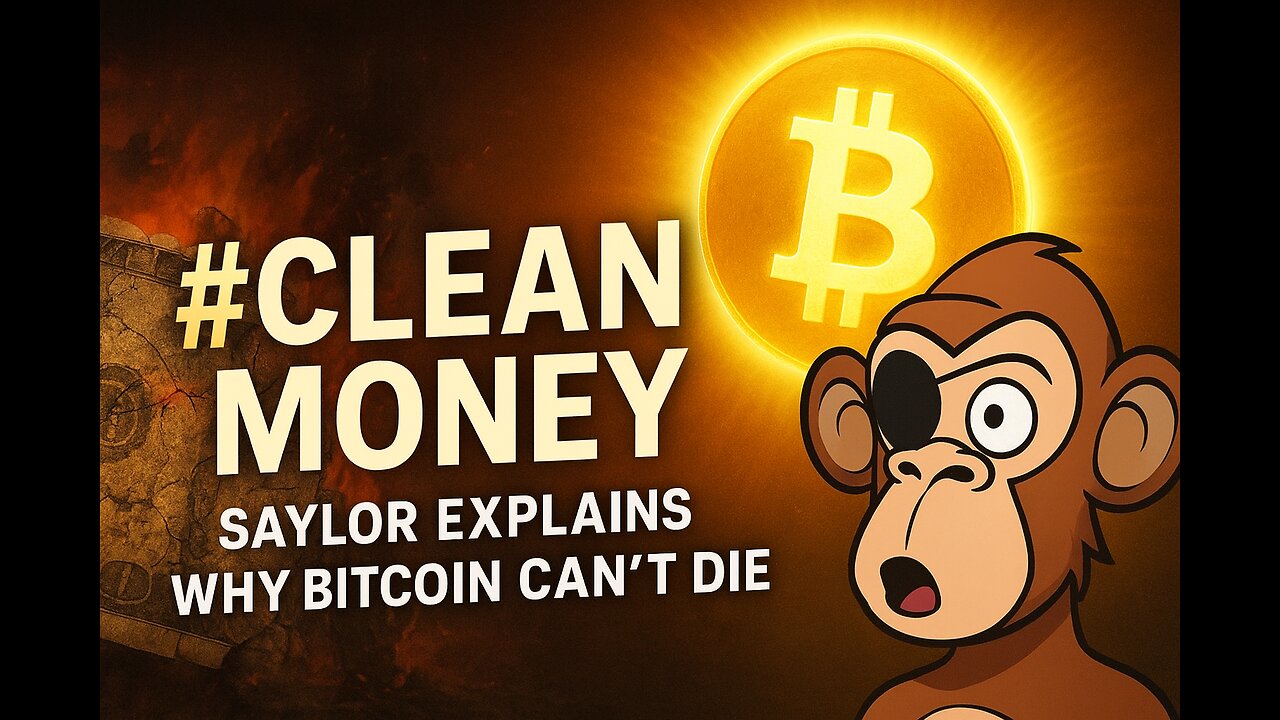 💡 Michael Saylor: Bitcoin Is “Clean Money” That Will Save Billions From Economic Misery