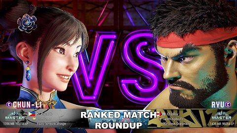 Kuya Kalbo SF6 Ranked Roundup. Chun Li Master Rank [Hori Fight Stick]