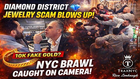 TraxNYC EXPOSES Diamond District Scam — Then Chaos ERUPTS on Camera 😳💎