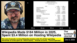 Wikipedia Made $184 Million in 2025, Spent $3.4 Million on Hosting