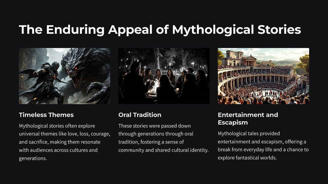 The Enduring Appeal of Mythological Stories