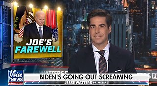 Watters: Biden's Leaving Office Totally Dejected