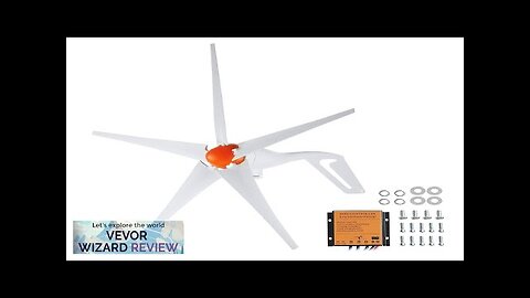 VEVOR 500W Wind Turbine Generator 12V Wind Turbine Kit 5-Blade Wind Power Review