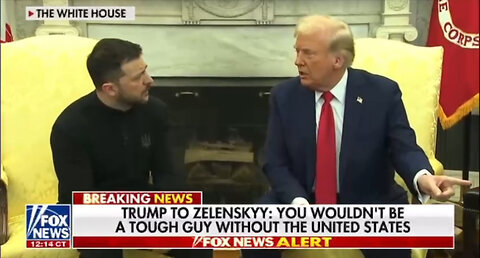 Press conference and the deal signing is put on hold - President Trump has asked Zelenskyy to leave