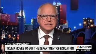 Tim Walz Calls Trump The Arsonist Pretending To Put Out The Fire