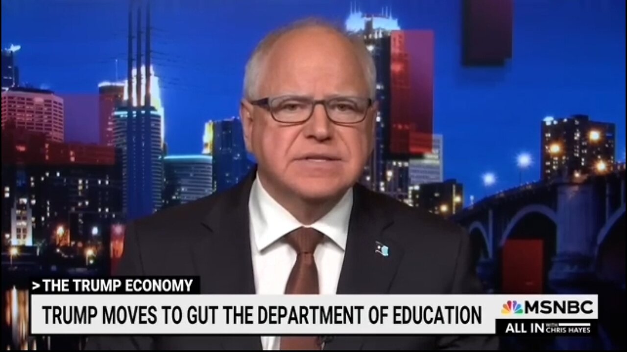 Tim Walz Calls Trump The Arsonist Pretending To Put Out The Fire