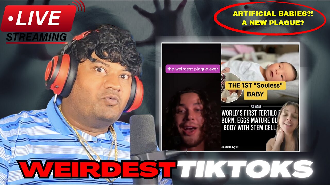 Strange and Unusual Tiktok Videos Live Stream with Tedi (pt. 46)