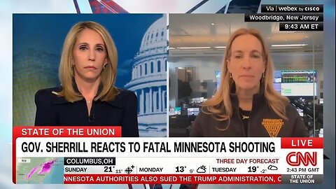 Gov Sherrill Labels ICE Agents As Untrained Terrorists