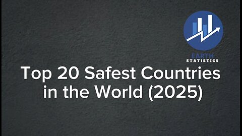 Top 20 Safest Countries in the World (2025)...