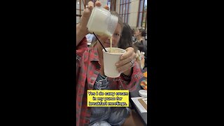 I’m “that girl” at the church coffee bar