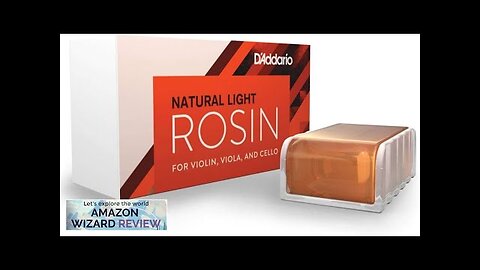 D'Addario Violin Rosin Cello Rosin Natural Rosin Violin Light Review