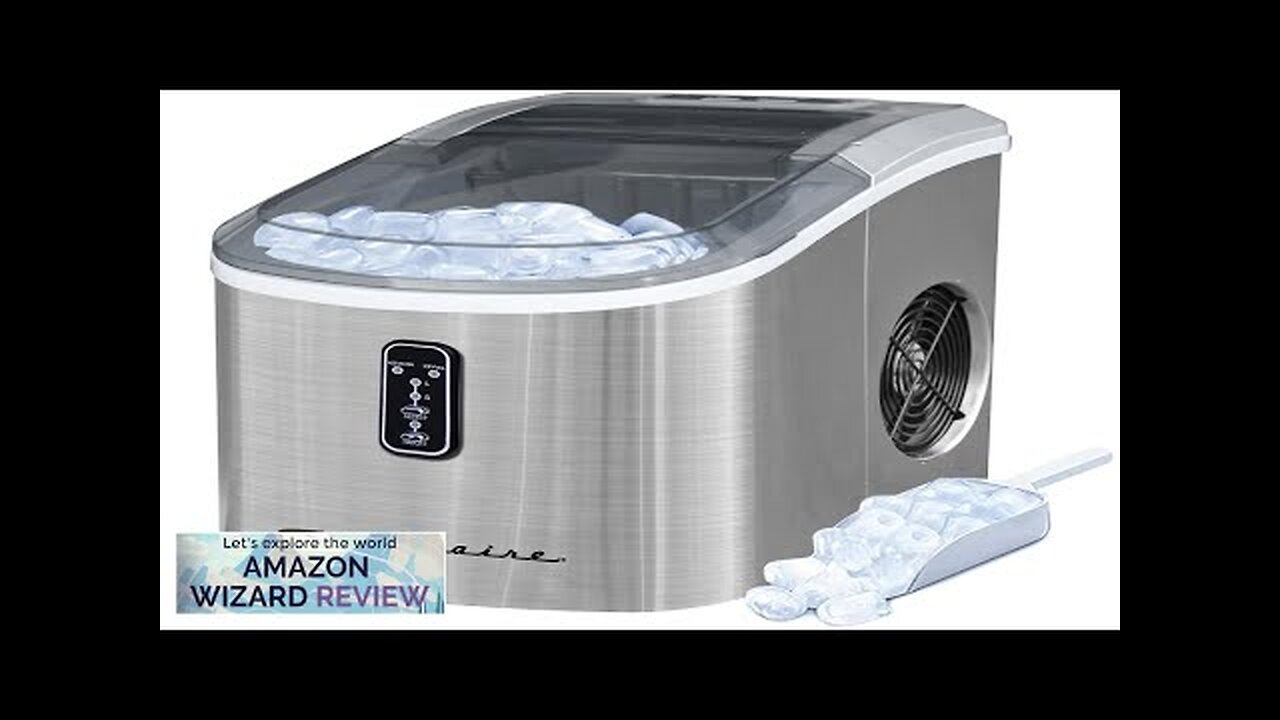 Frigidaire EFIC103-AMZ-SC Counter Top Maker with Over-Sized Ice Bucket Stainless Steel Review