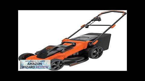 BLACK+DECKER Lawn Mower Corded 13-Amp 20-Inch (MM2000) Review