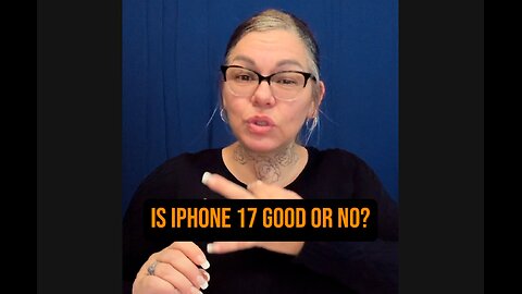 📍 is IPhone 17 Pro Max Good Or No? 🤔 #ASL #deaf #realtalk #iphone17promax