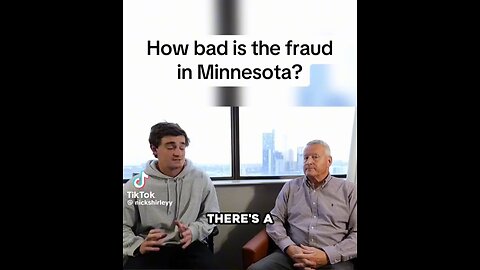The fraud in #Minnesota could go down as the largest fraud scandal in US history.